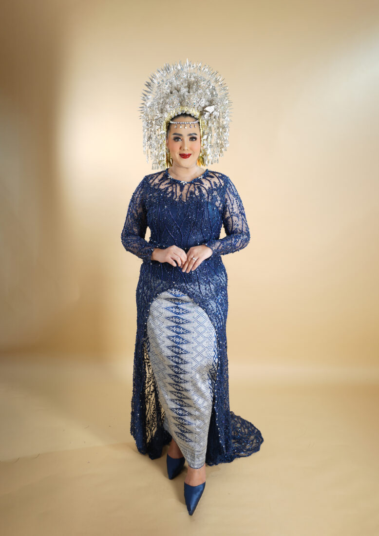 Kebaya Navy Rianda Kencana