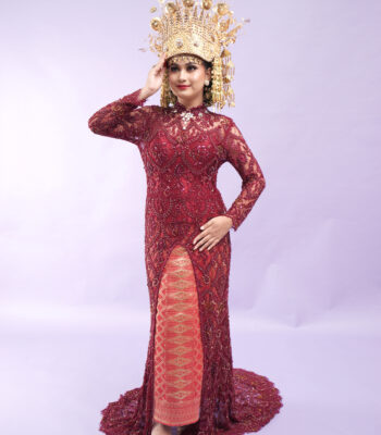 Kebaya Maroon Mayang Sariturki