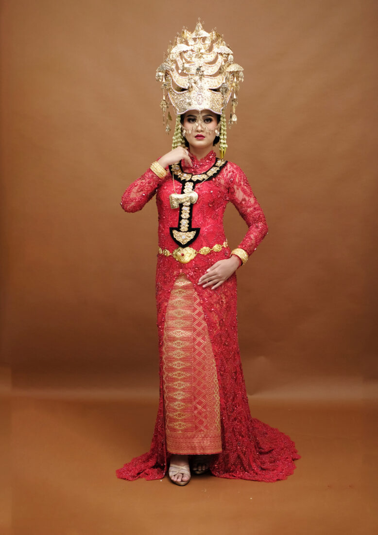 Kebaya Merah Turki Virginia