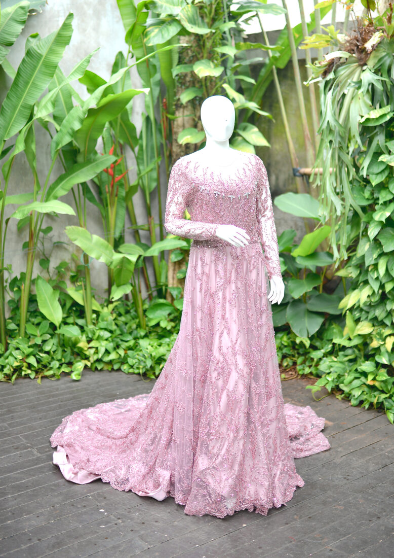 Gaun Pink Mayang