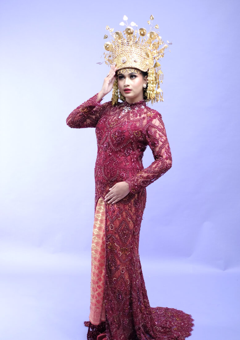 Kebaya Maroon Mayang Sariturki