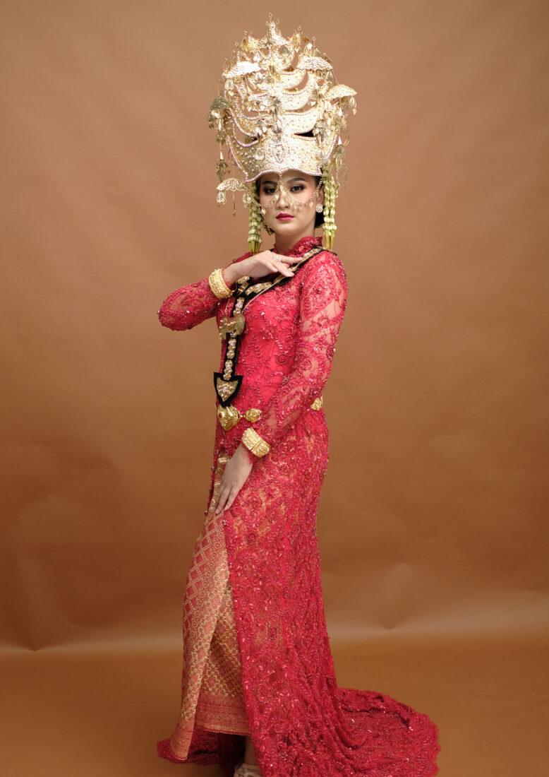 Kebaya Merah Turki Virginia