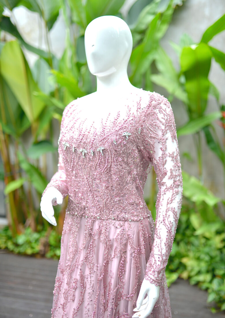 Gaun Pink Mayang