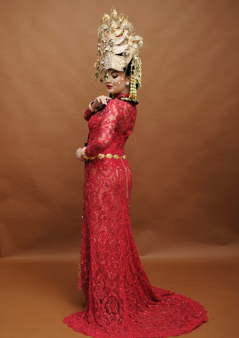 Kebaya Merah Turki Virginia