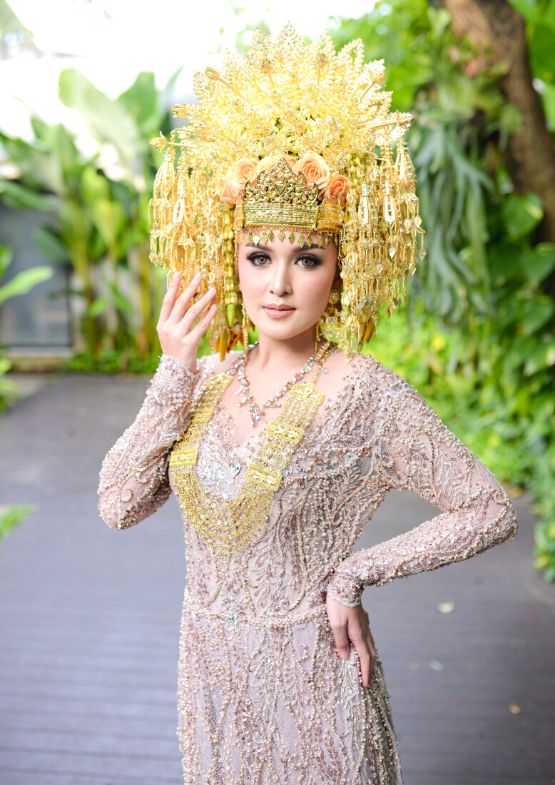 Gaun Mermaid Nude Salsa