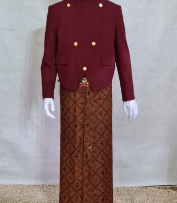 Beskap Jawa Merah 001