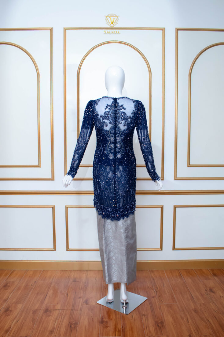 Kebaya Lamaran dan Wisuda Biru 001