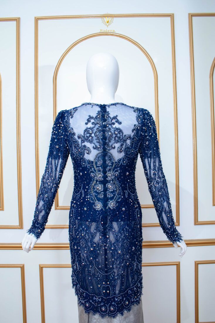 Kebaya Lamaran dan Wisuda Biru 001