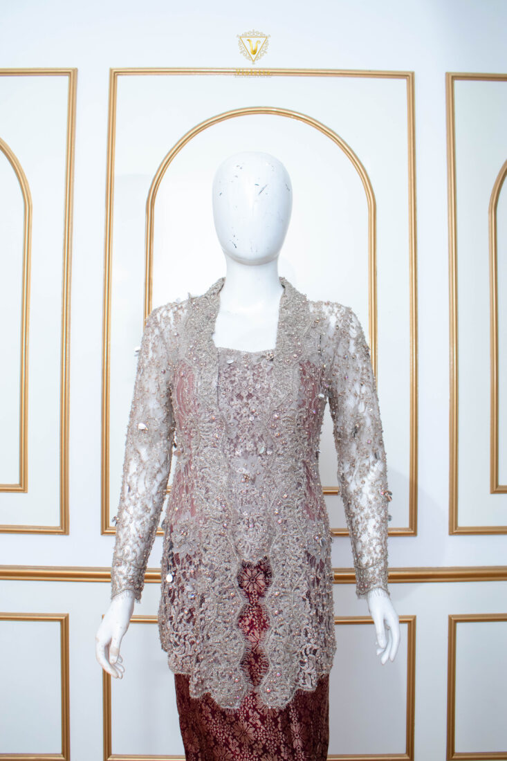 Kebaya Lamaran Silver 001