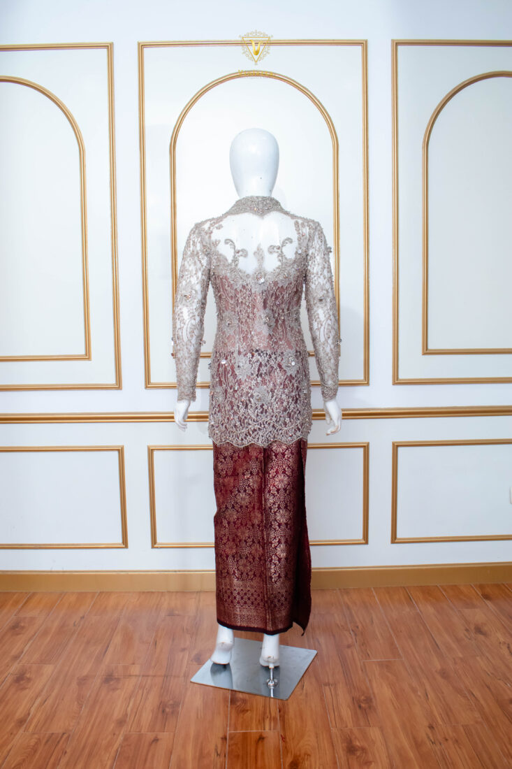 Kebaya Lamaran Silver 001