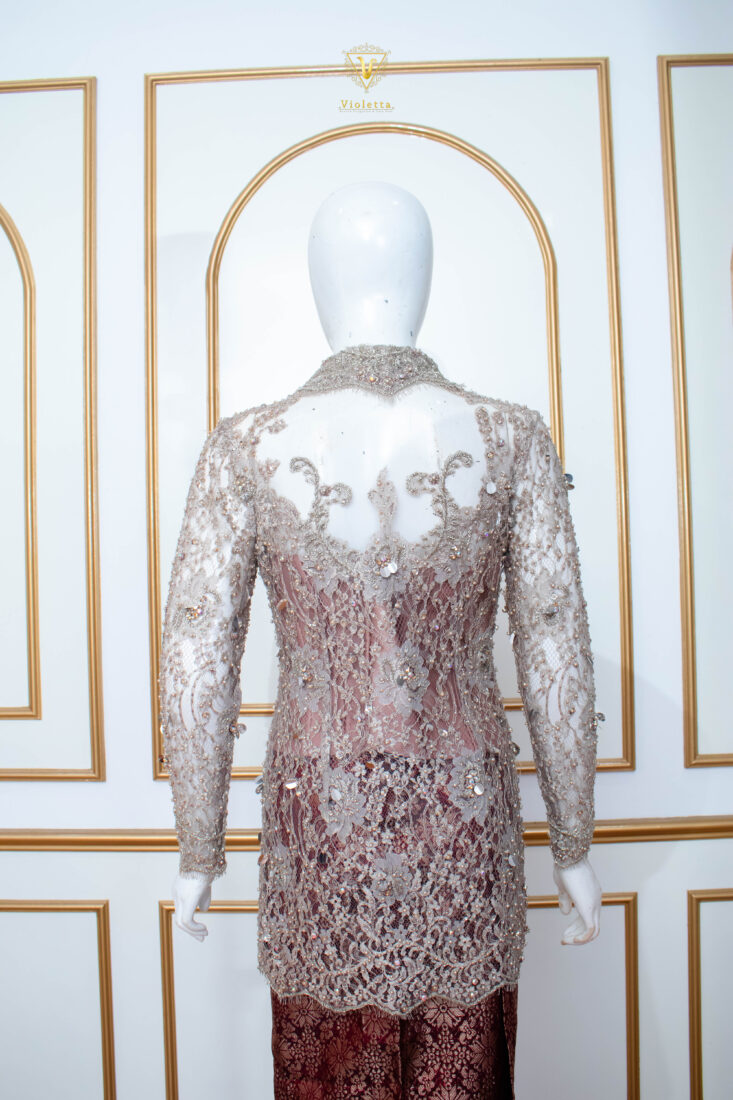Kebaya Lamaran Silver 001