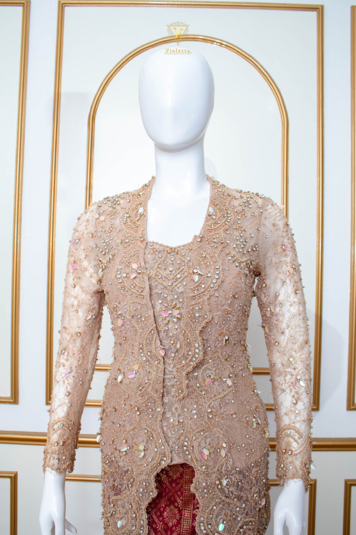Kebaya Lamaran Nude 003
