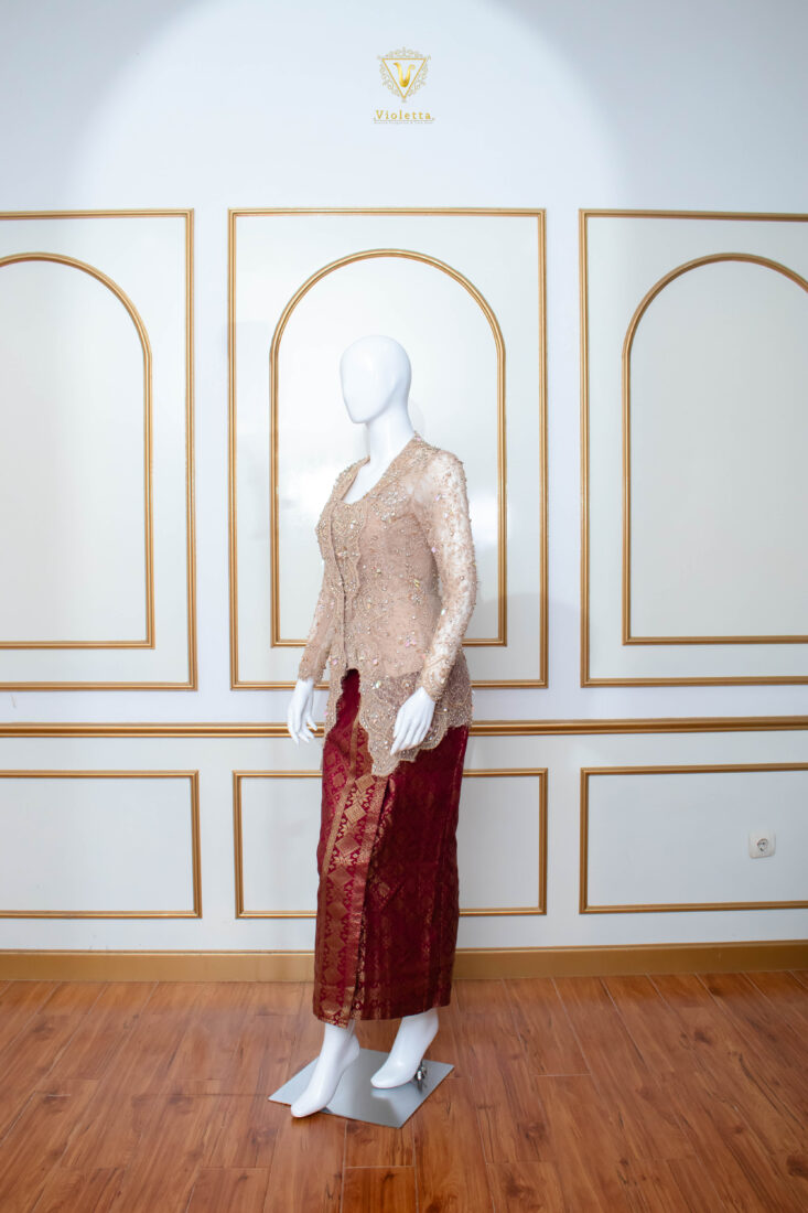 Kebaya Lamaran Nude 003
