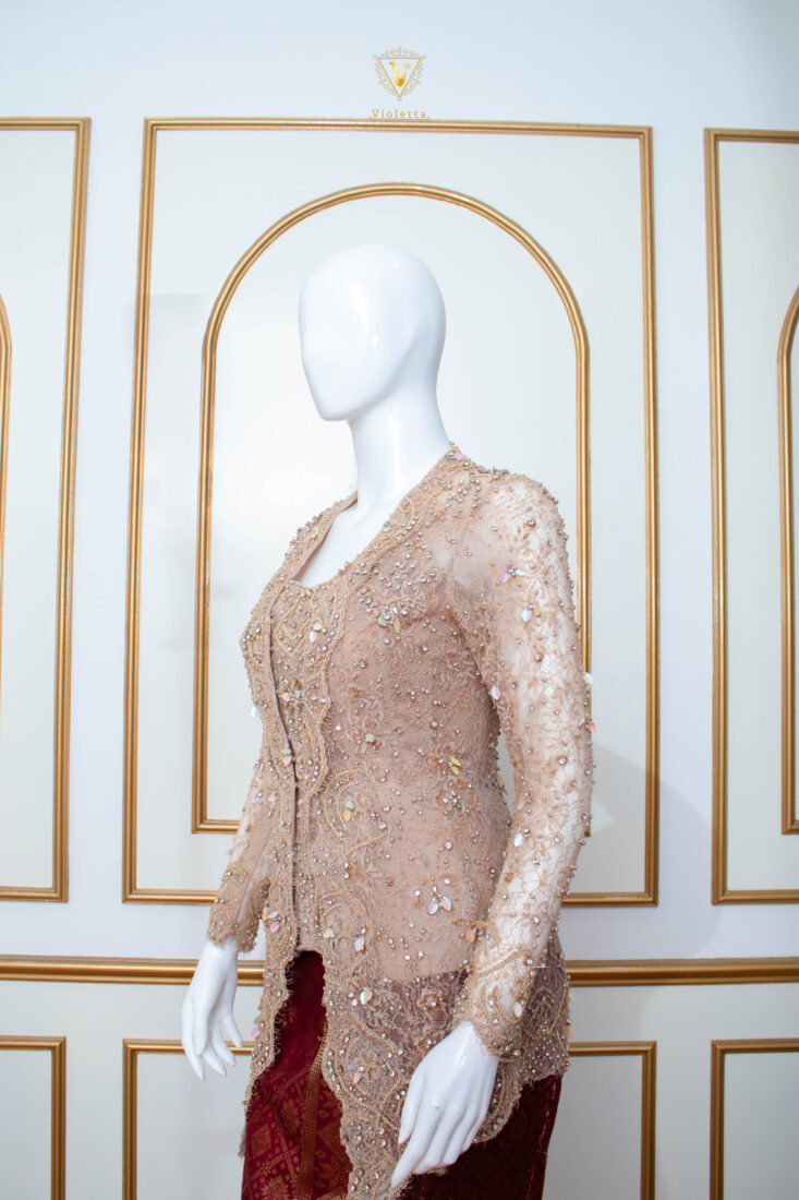 Kebaya Lamaran Nude 003