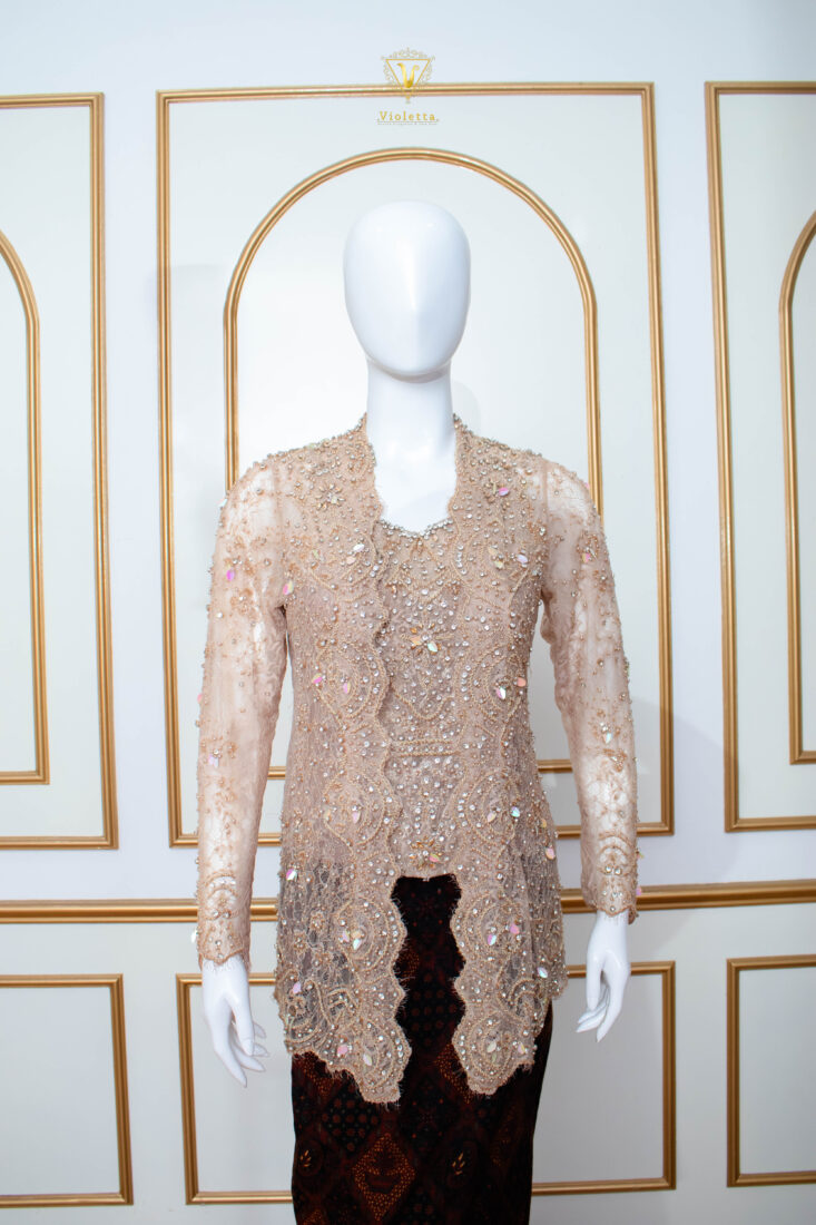 Kebaya Lamaran Nude 001