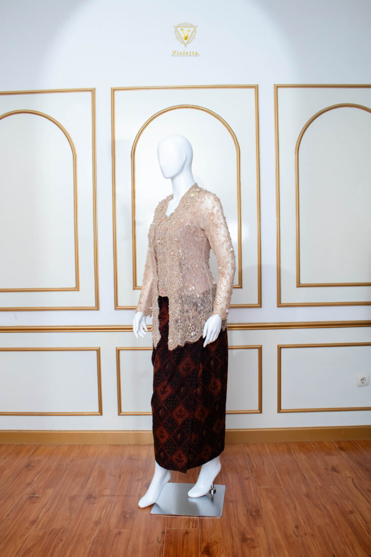 Kebaya Lamaran Nude 001