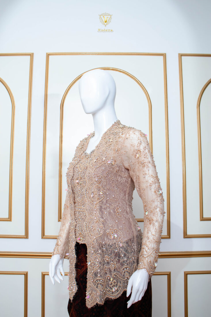 Kebaya Lamaran Nude 001