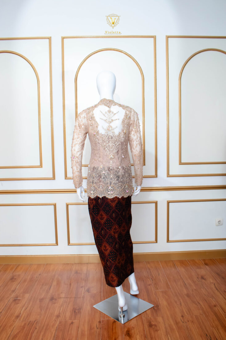 Kebaya Lamaran Nude 001