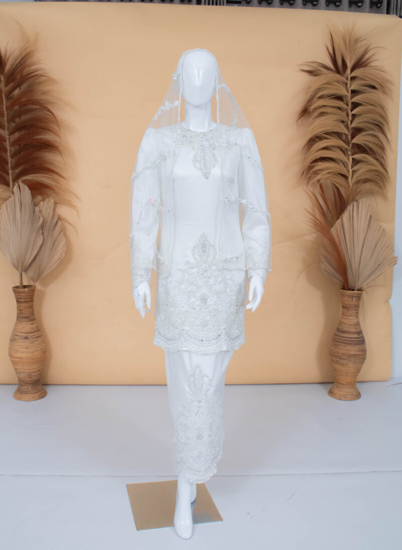 Baju Melayu Putih 009