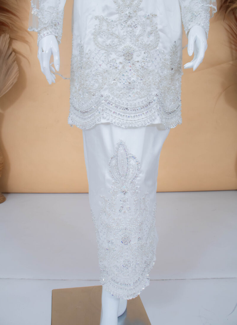 Baju Melayu Putih 009