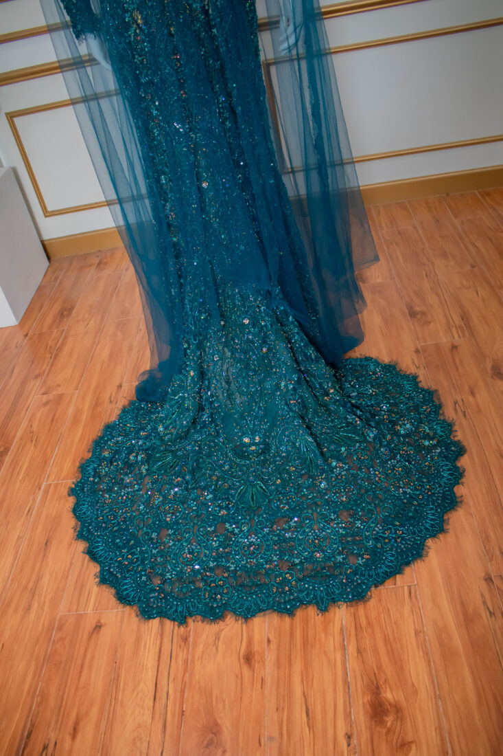 Kebaya Hijau Emerald 005