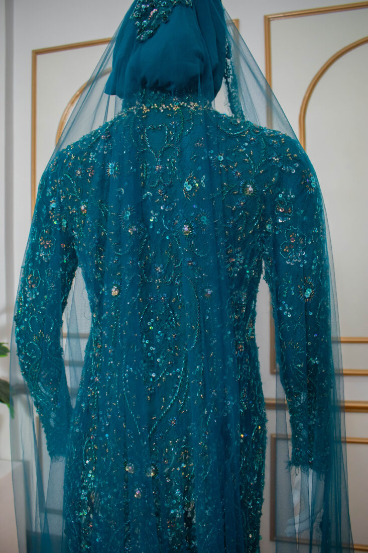 Kebaya Hijau Emerald 005