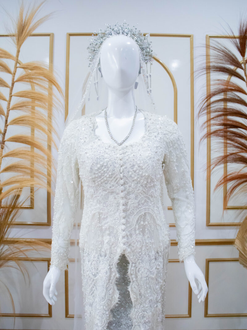 Kebaya Putih Akad 044