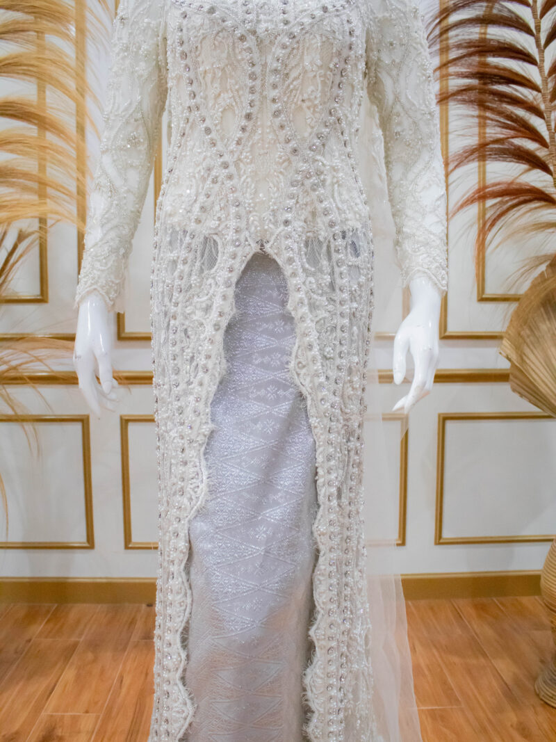 Kebaya Putih Akad 045