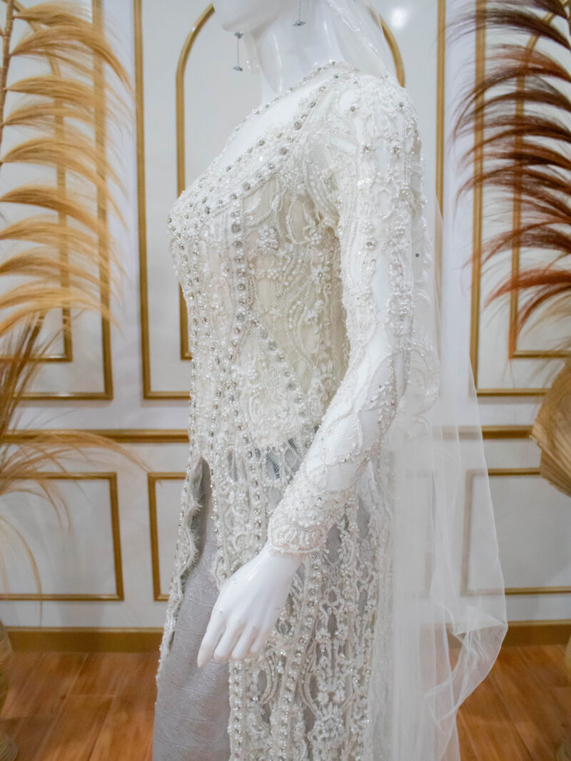 Kebaya Putih Akad 045