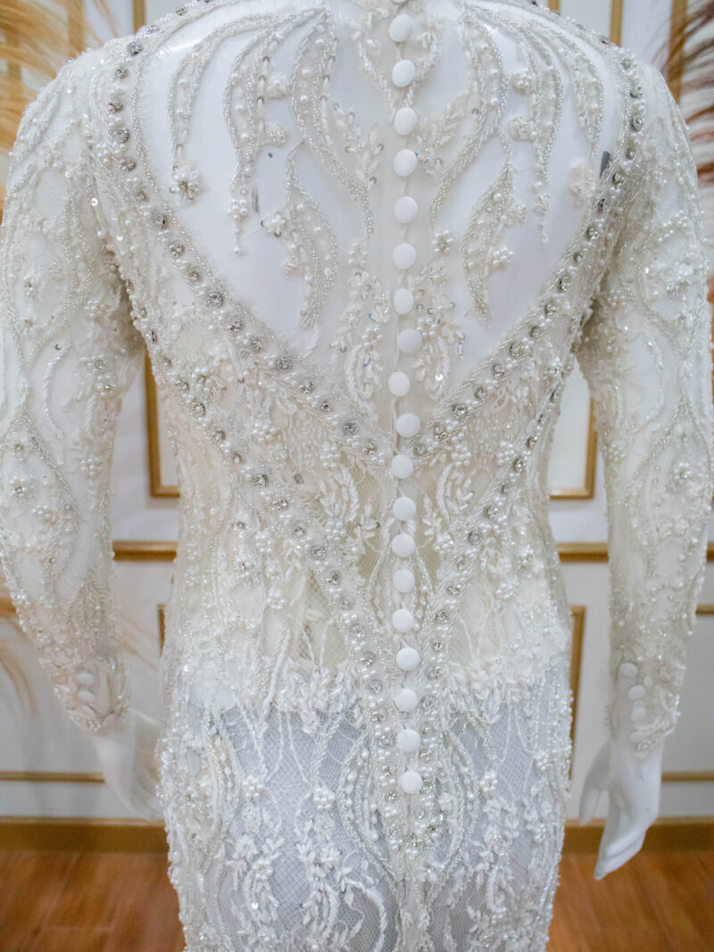 Kebaya Putih Akad 045