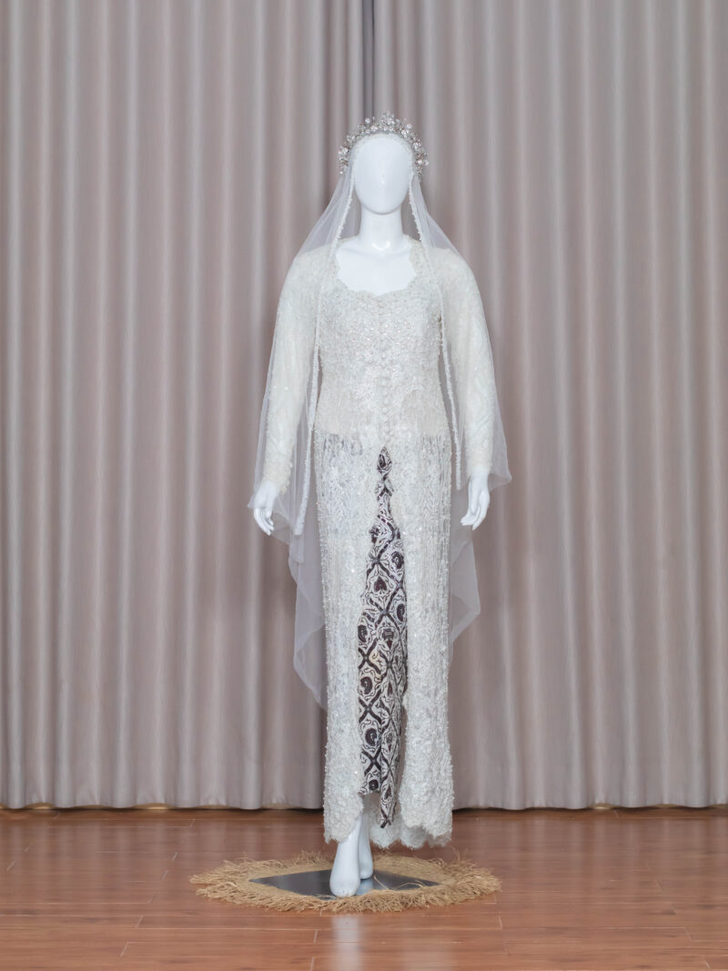 Kebaya Akad Putih 047