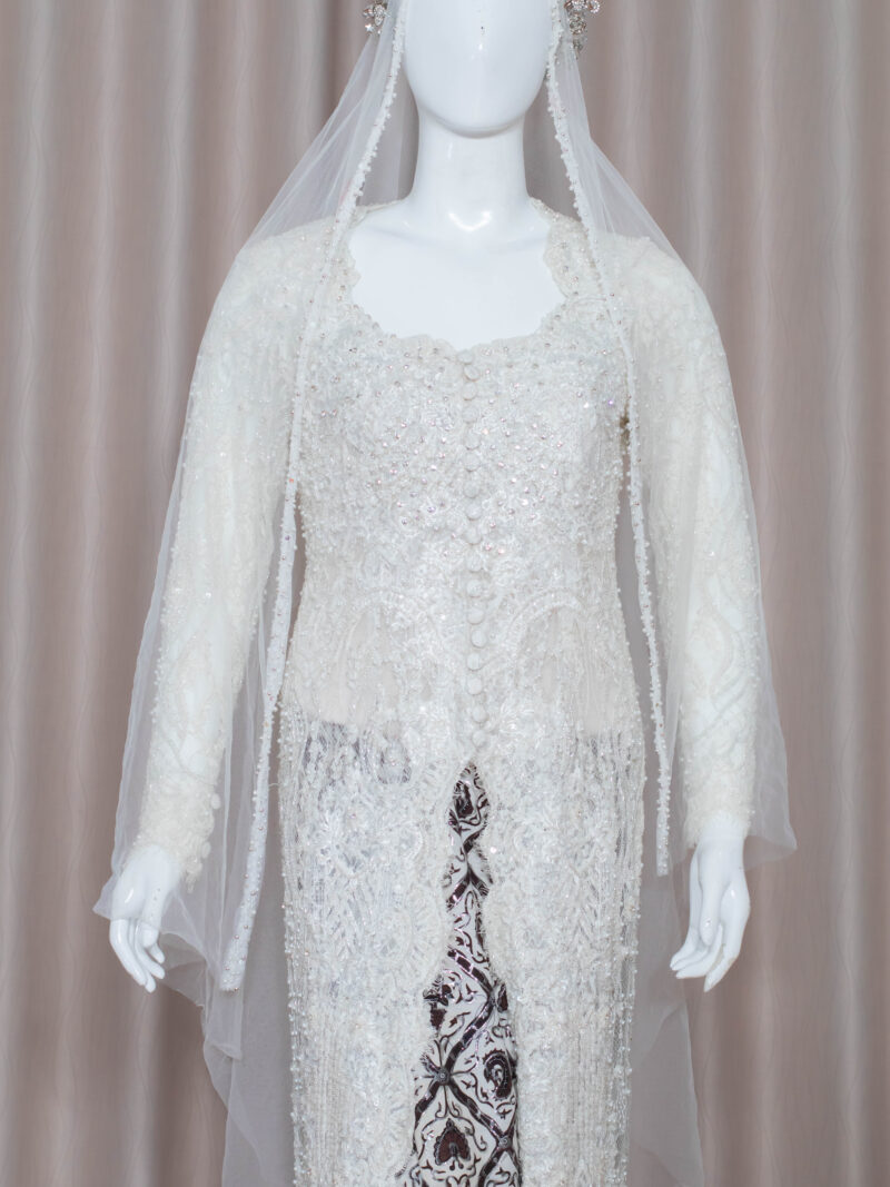 Kebaya Akad Putih 047
