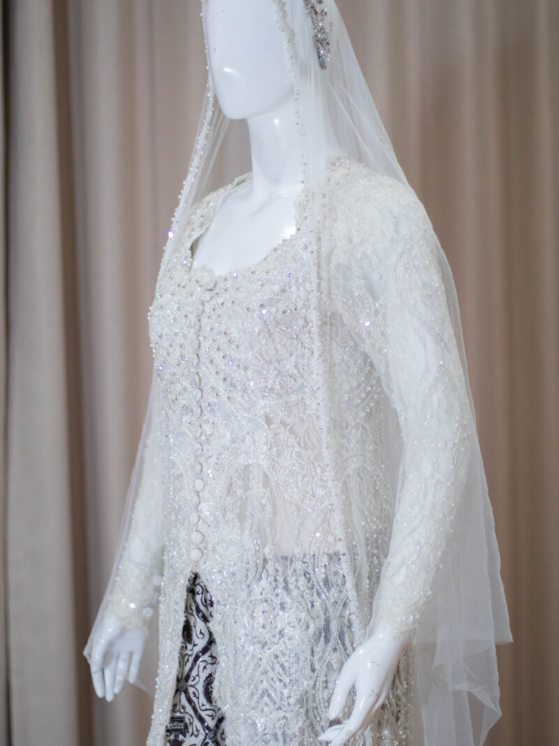 Kebaya Akad Putih 047