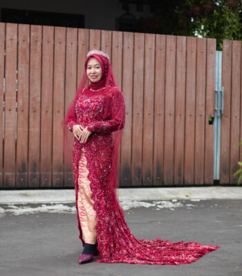 Kebaya Maroon 009