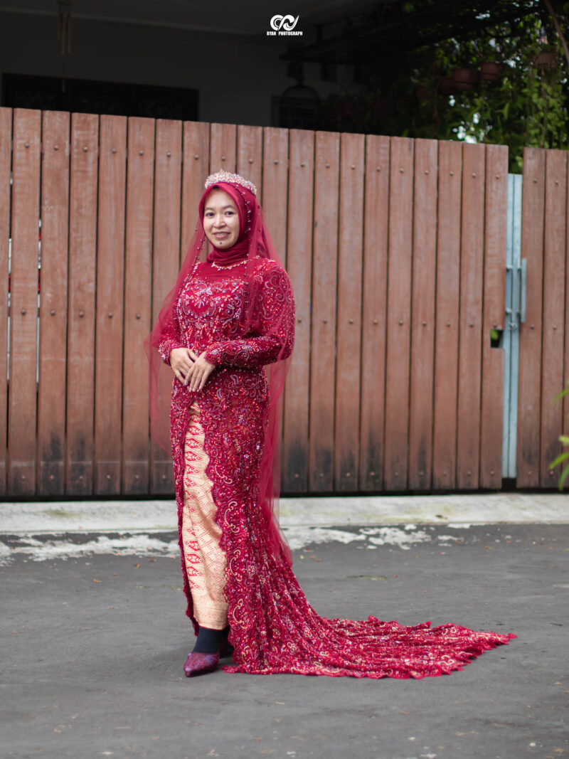Kebaya Maroon 009