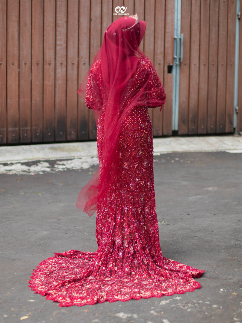 Kebaya Maroon 009