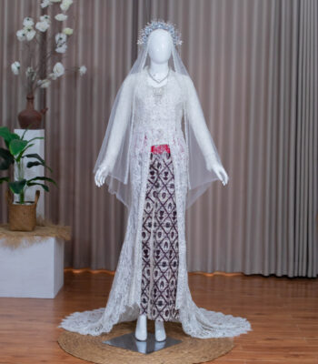Kebaya Akad Putih Yesi