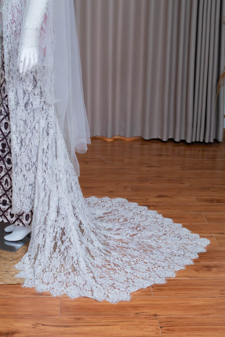 Kebaya Akad Putih Yesi