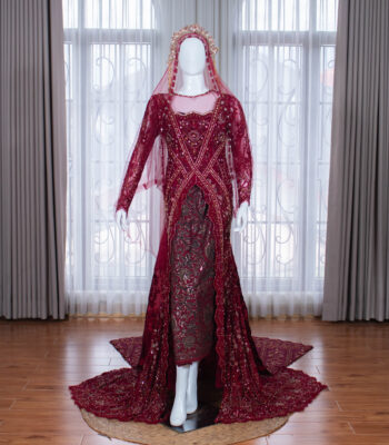 Kebaya Maroon Lia