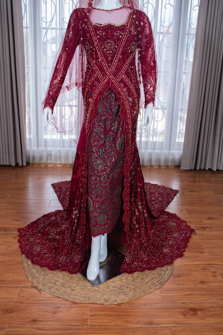 Kebaya Maroon Lia