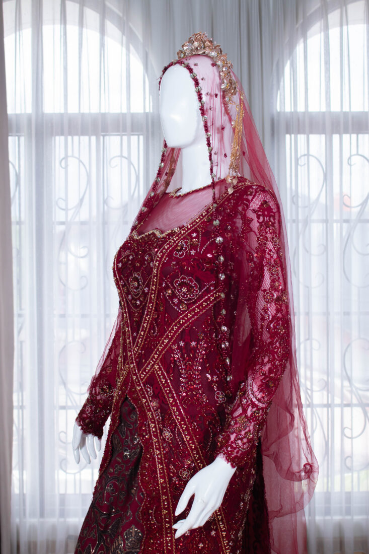 Kebaya Maroon Lia