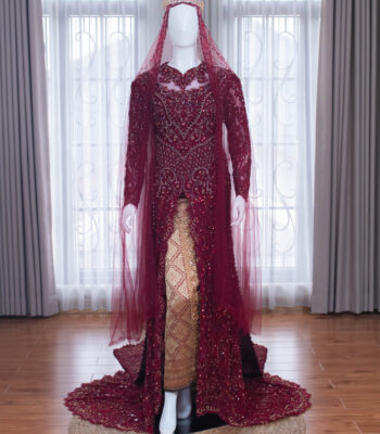 Kebaya Maroon Adine