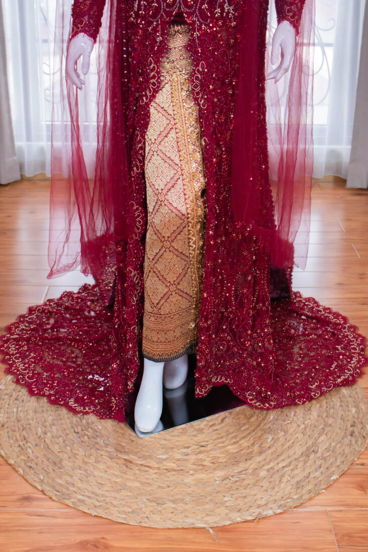 Kebaya Maroon Adine