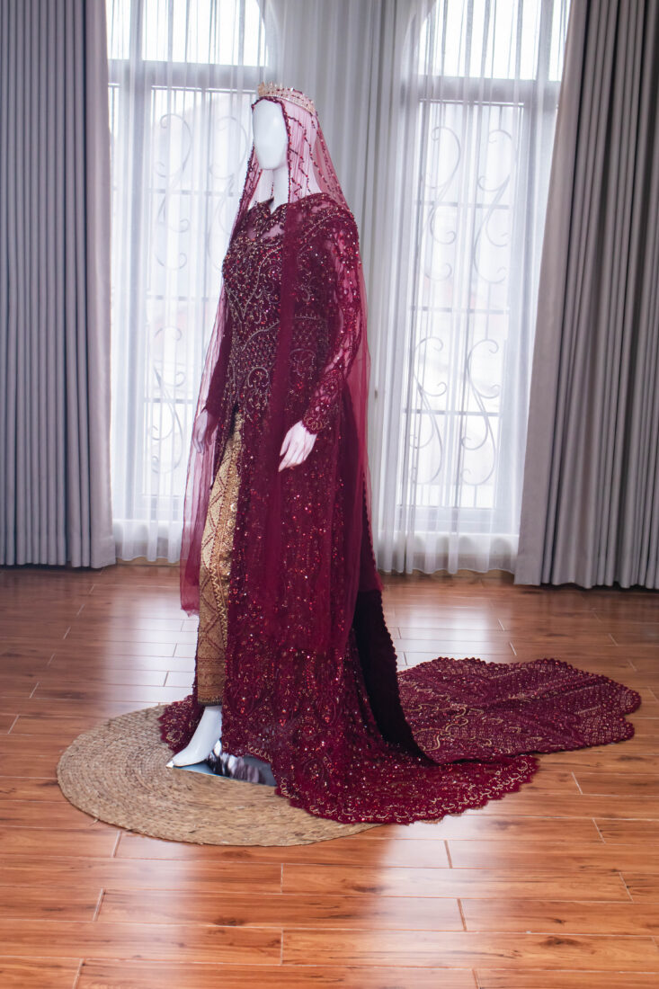 Kebaya Maroon Adine