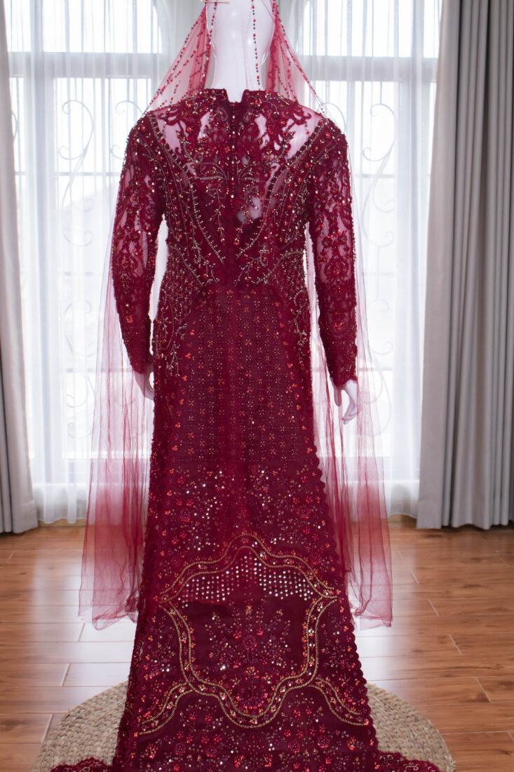 Kebaya Maroon Adine